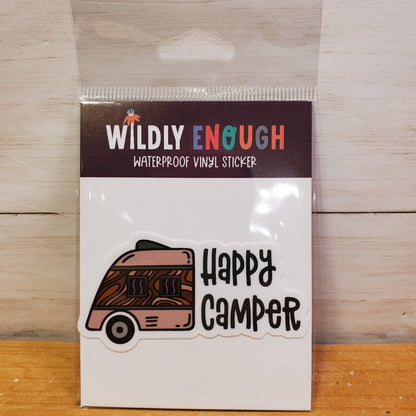 Happy Camper Sticker