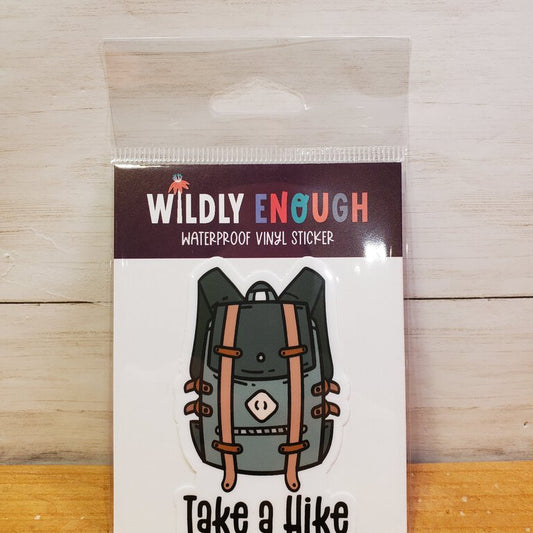 Take A Hike Sticker
