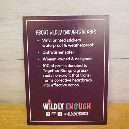 Back of sticker packet