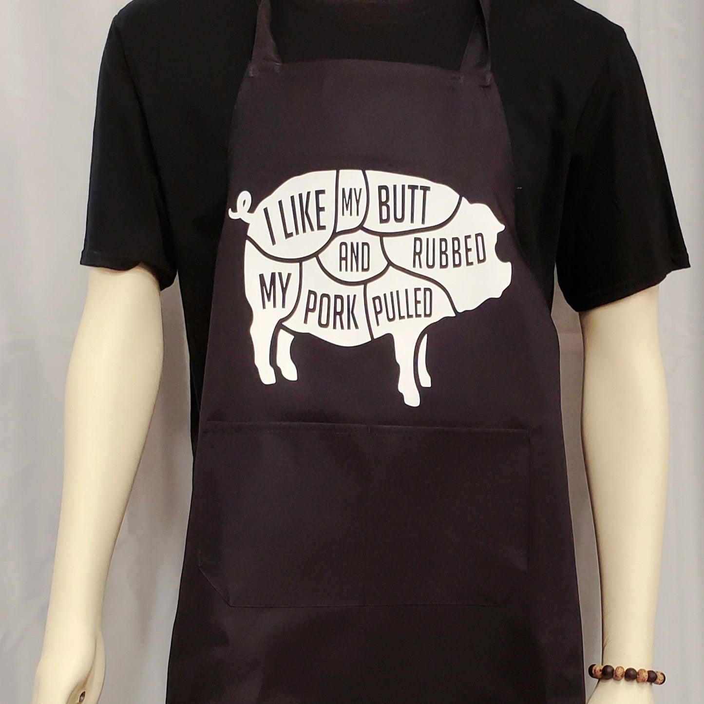 I Like My Butt Rubbed And My Pork Pulled Apron