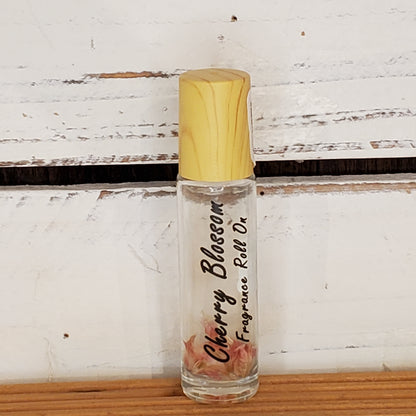 All Natural Cherry Blossom Roll-On Fragrance Oil