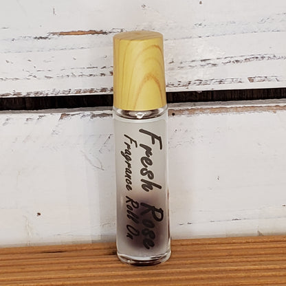 All Natural Fresh Rose Roll-On Fragrance Oil