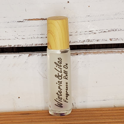 All Natural Wisteria & Lilac Roll-On Fragrance Oil