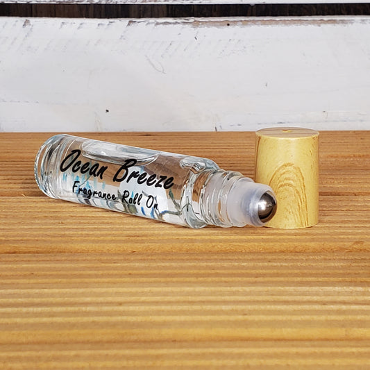 All Natural Ocean Breeze Roll-On Fragrance Oil
