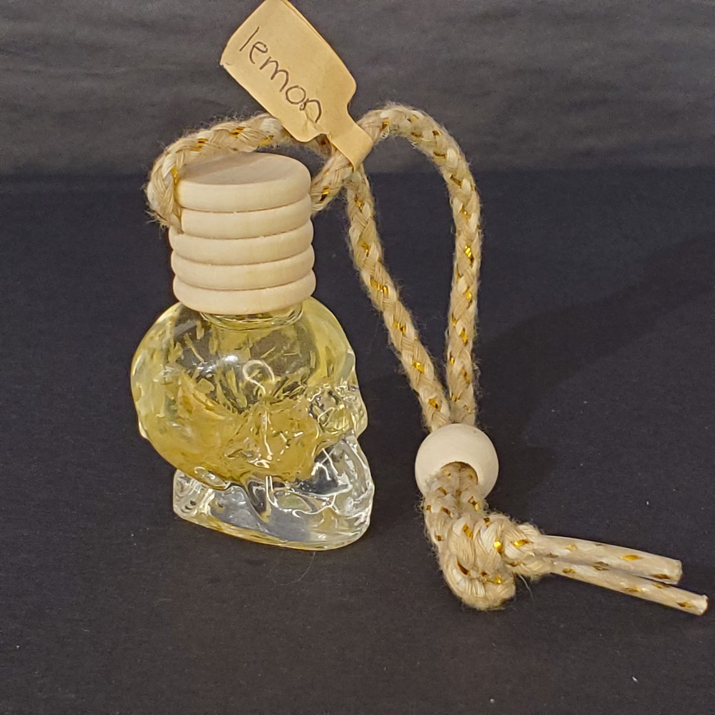 Lemon Crème - Skull Car Diffuser