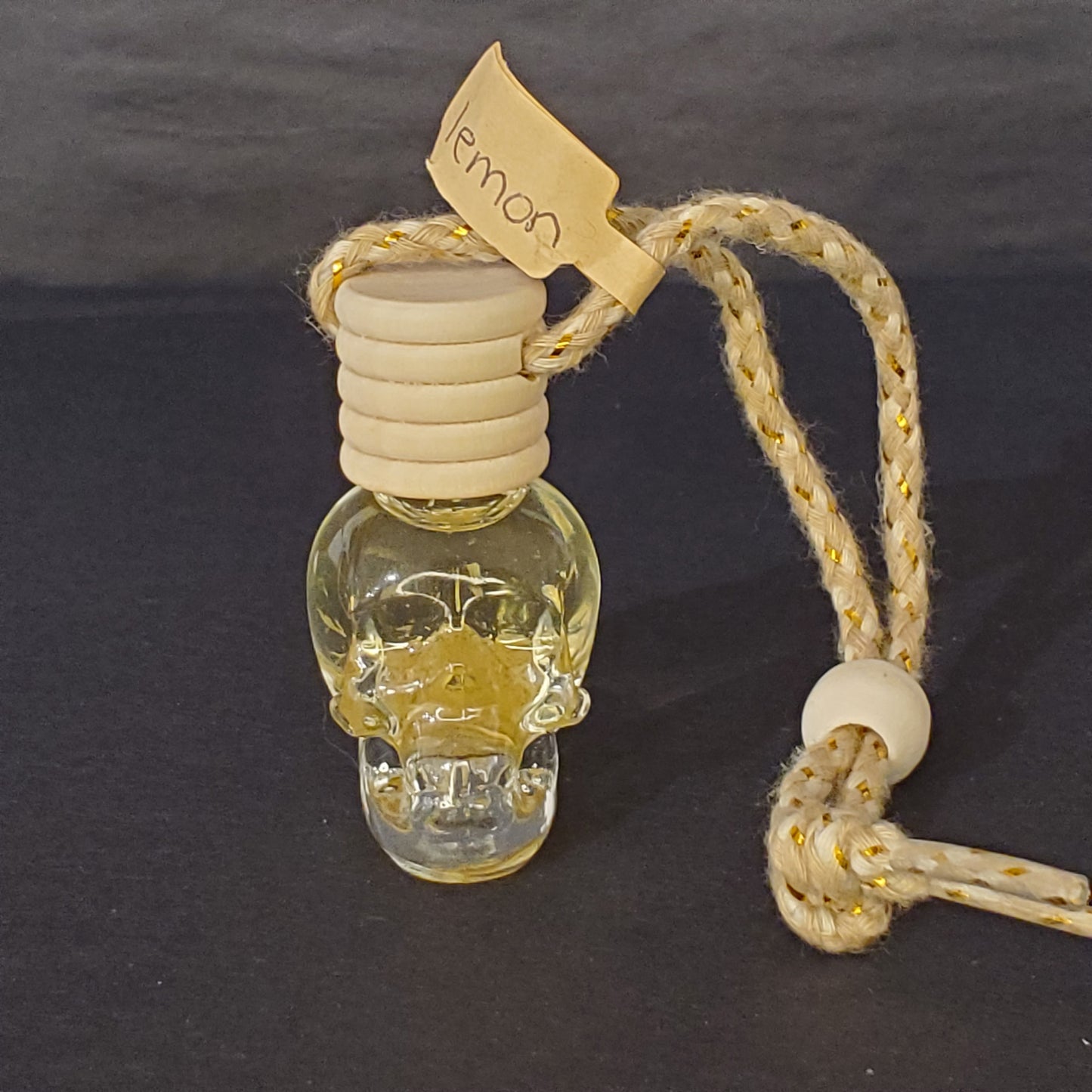 Lemon Crème - Skull Car Diffuser