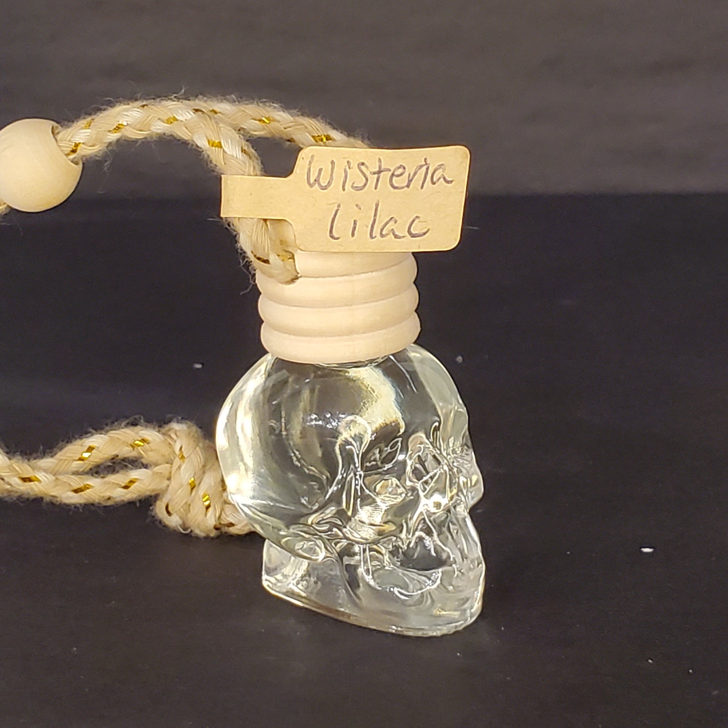 Wisteria Lilac - Skull Car Diffuser