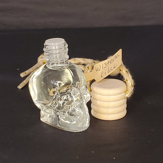 Wisteria Lilac - Skull Car Diffuser