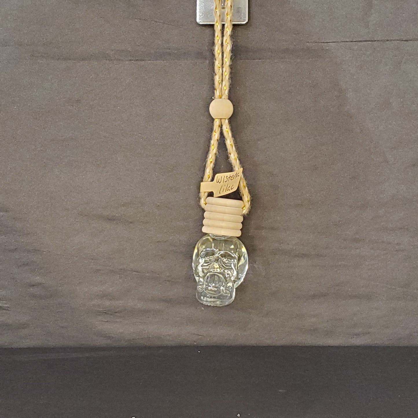 Wisteria Lilac - Skull Car Diffuser