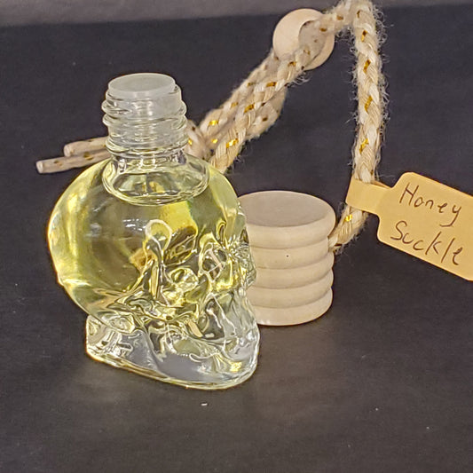 Honeysuckle - Skull Car Diffuser