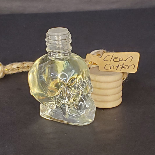 Clean Cotton - Skull Car Diffuser