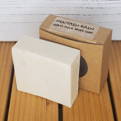 Mountain Rain Goat’s Milk Soap