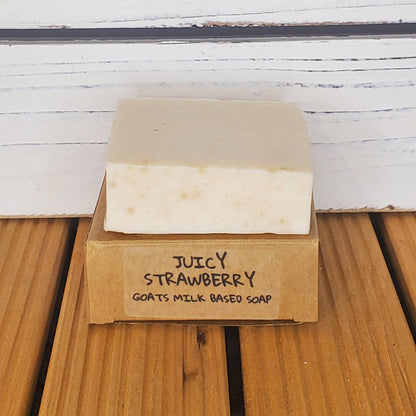Juicy Strawberry Goat’s Milk Soap