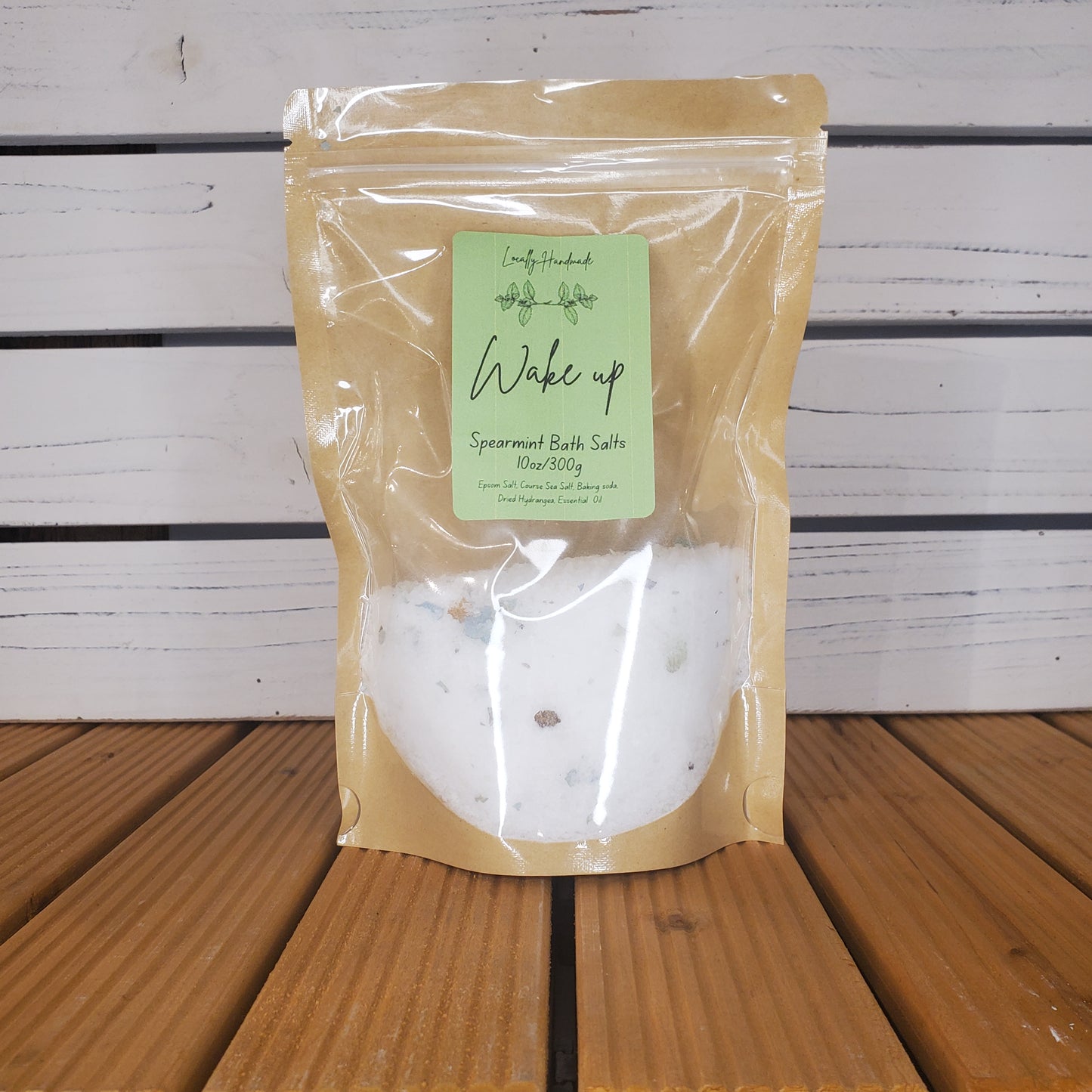 Wake Up – Spearmint Bath Salts (10oz)