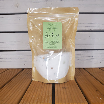 Wake Up – Spearmint Bath Salts (10oz)