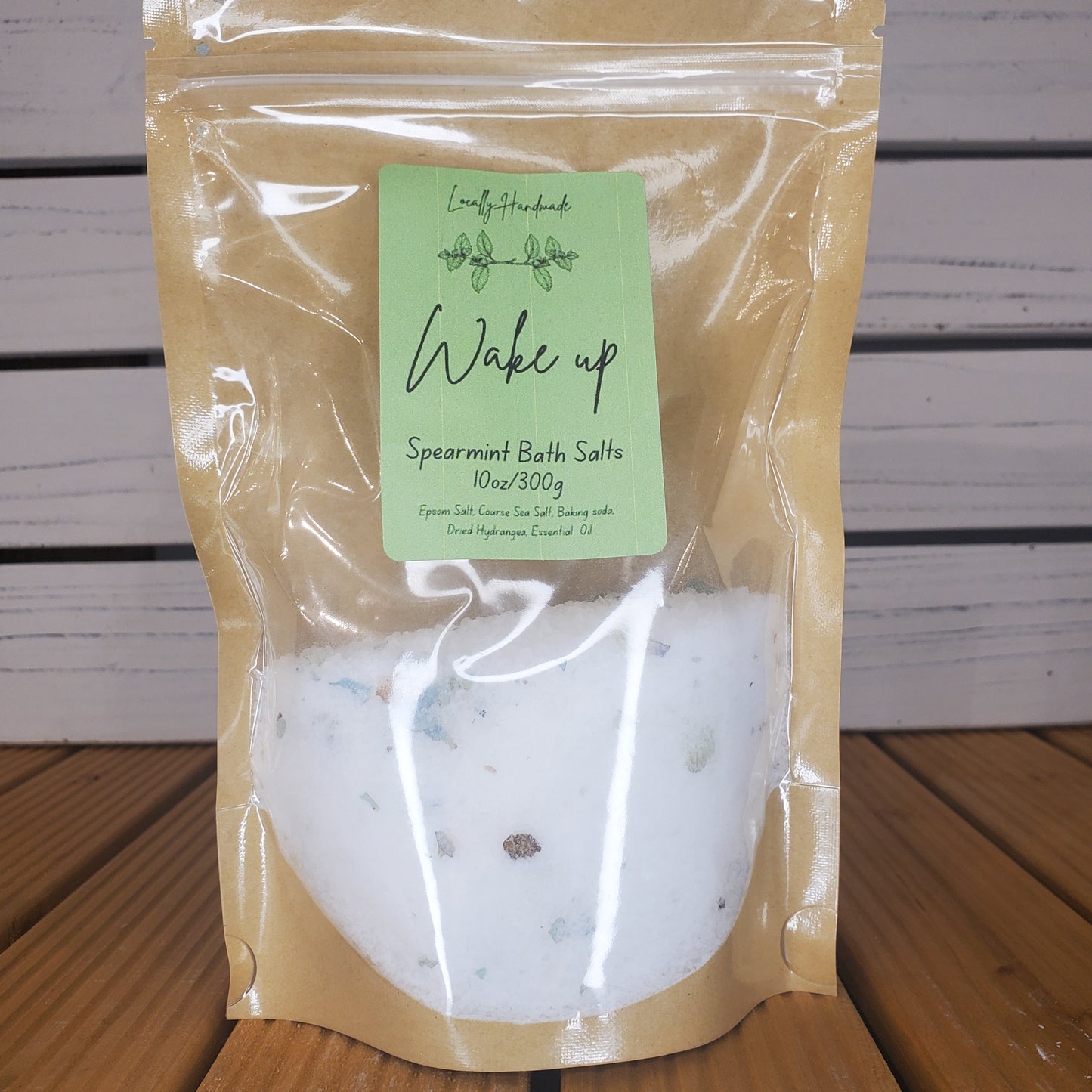 Wake Up – Spearmint Bath Salts (10oz)