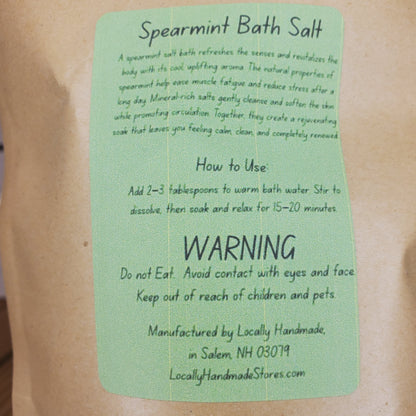Wake Up – Spearmint Bath Salts (2oz)