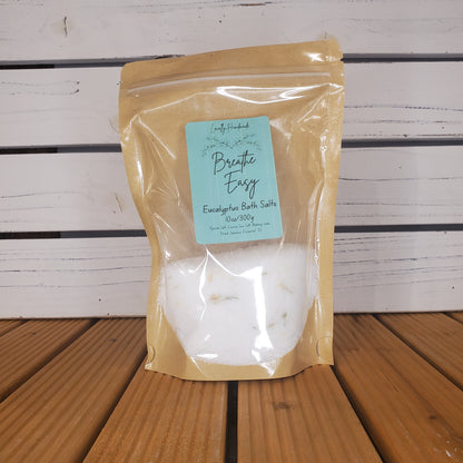 Breathe Easy – Eucalyptus Bath Salts (10oz)