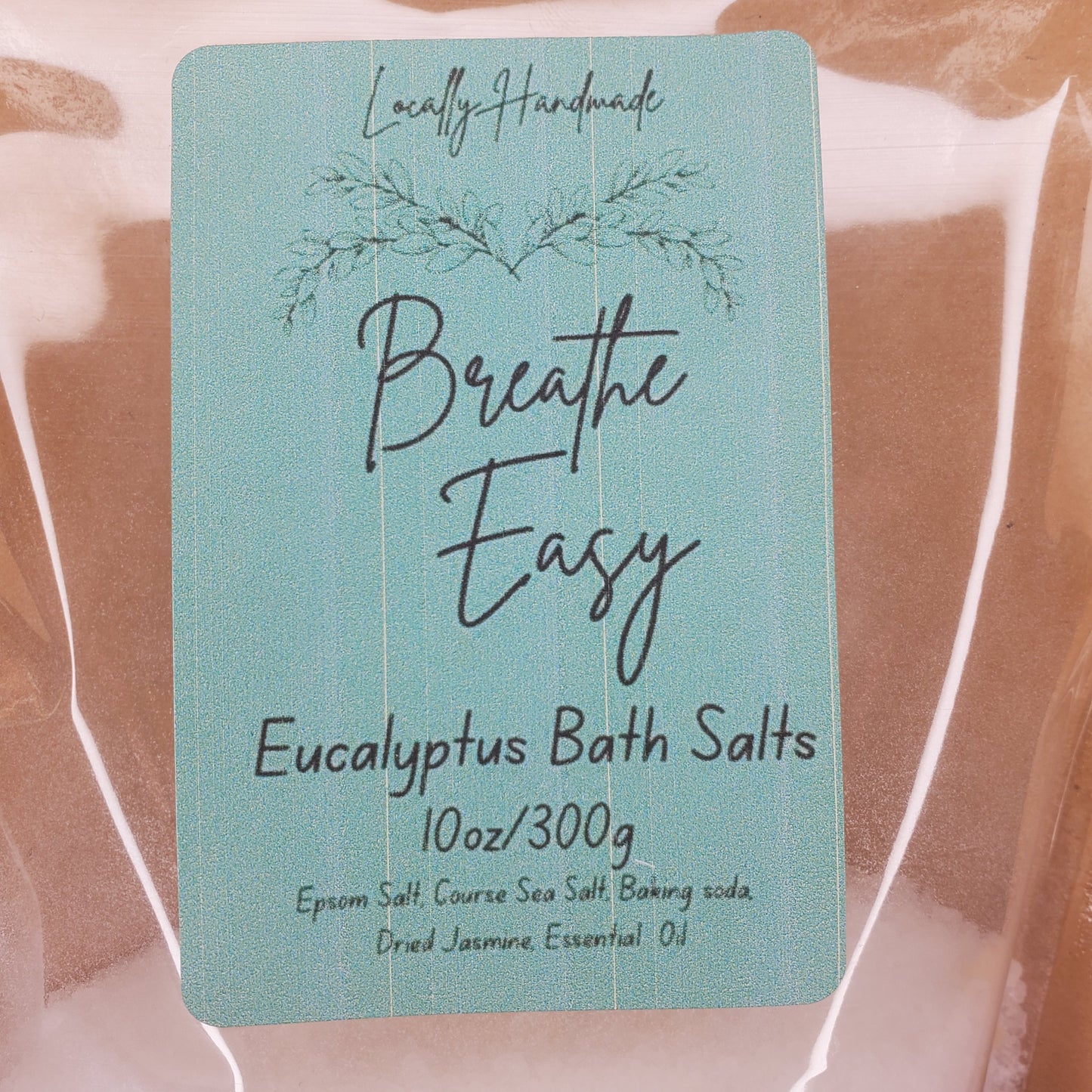 Breathe Easy – Eucalyptus Bath Salts (10oz)
