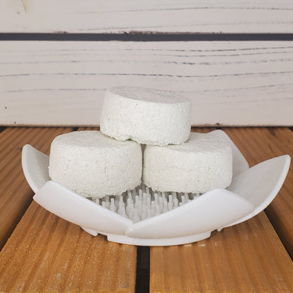 Wake Up – Spearmint Shower Steamers with Tray Bath Additives Locally Handmade Salem NH