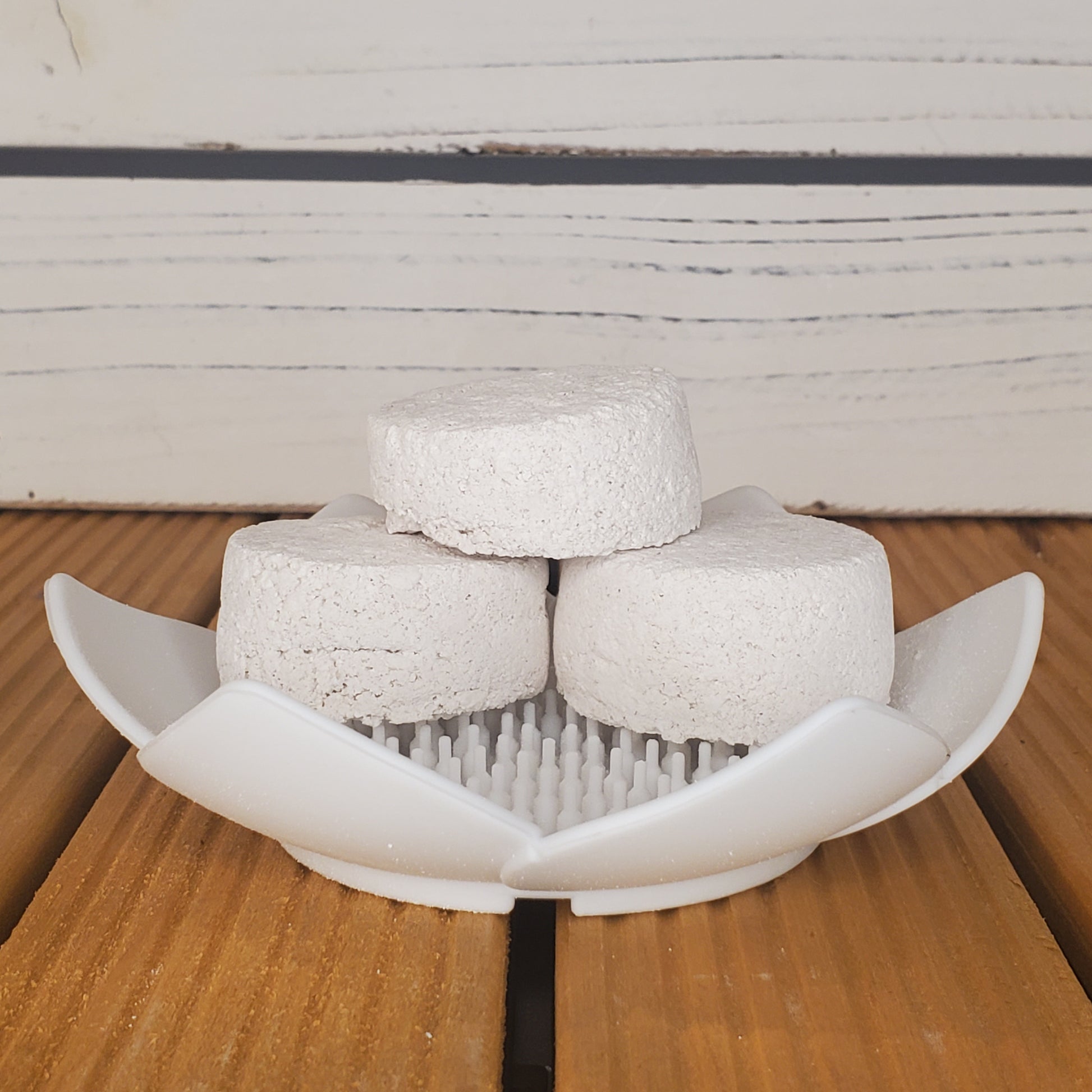 Relax and Unwind – Lavender Shower Steamers with Tray Bath Additives Locally Handmade Salem NH