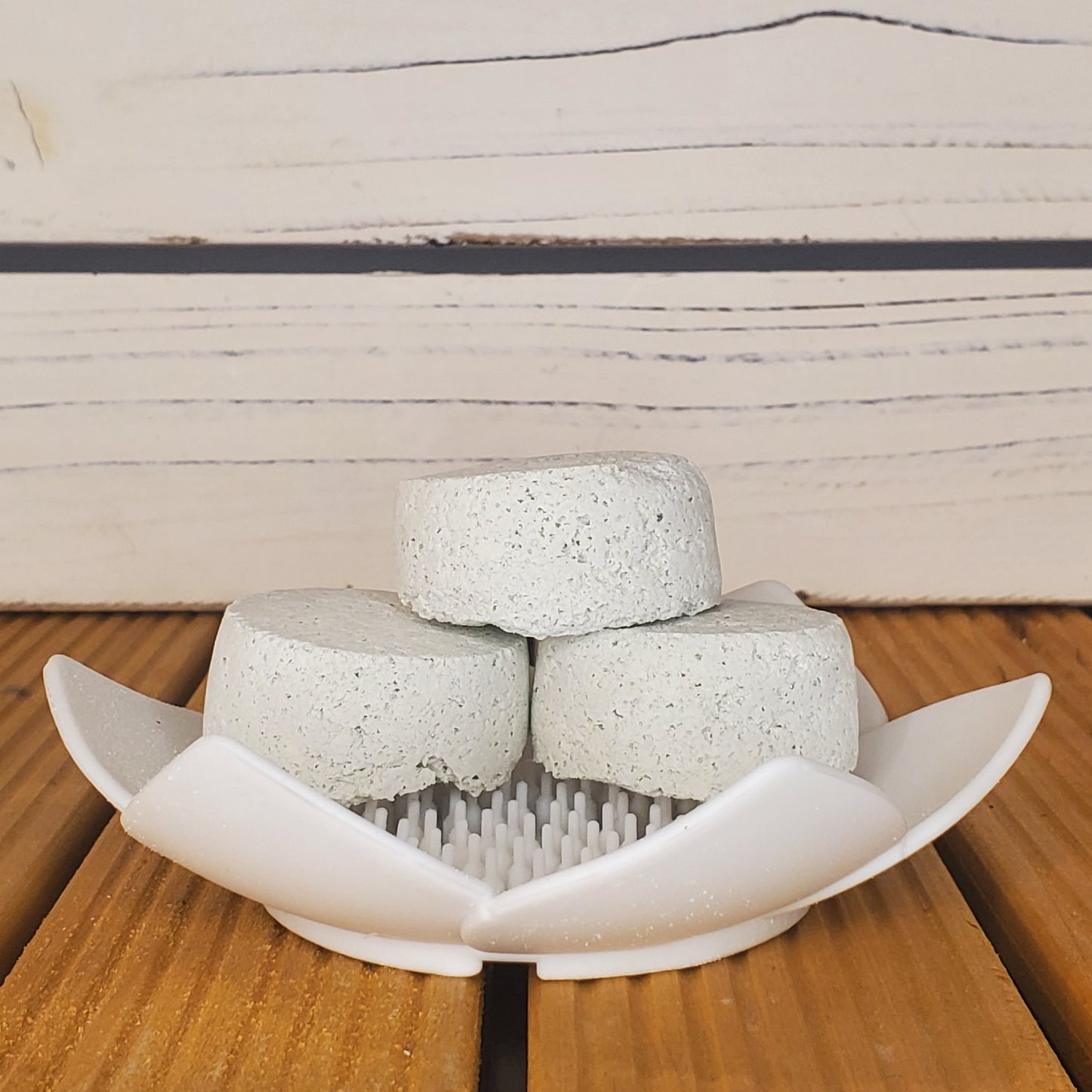 Breathe Easy – Eucalyptus Shower Steamers with Tray Bath Additives Locally Handmade Salem NH