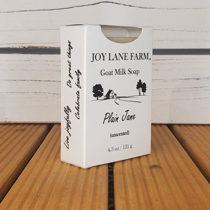 Plain Jane Goat Milk Soap Bar Soap Joy Lane Farm
