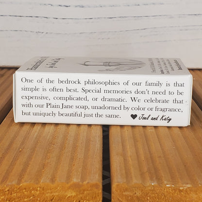 Plain Jane Goat Milk Soap Bar Soap Joy Lane Farm