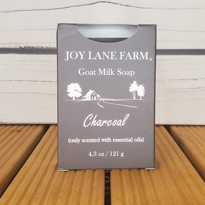 Charcoal Goat Milk Soap Bar Soap Joy Lane Farm