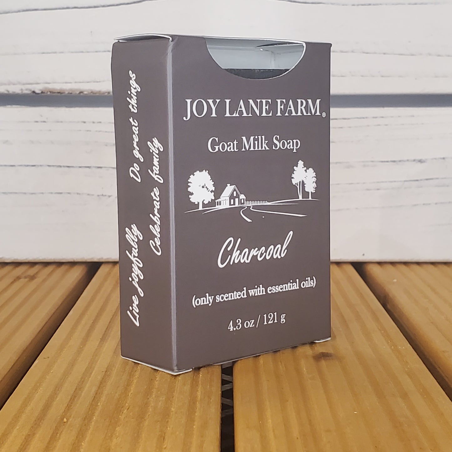 Charcoal Goat Milk Soap Bar Soap Joy Lane Farm