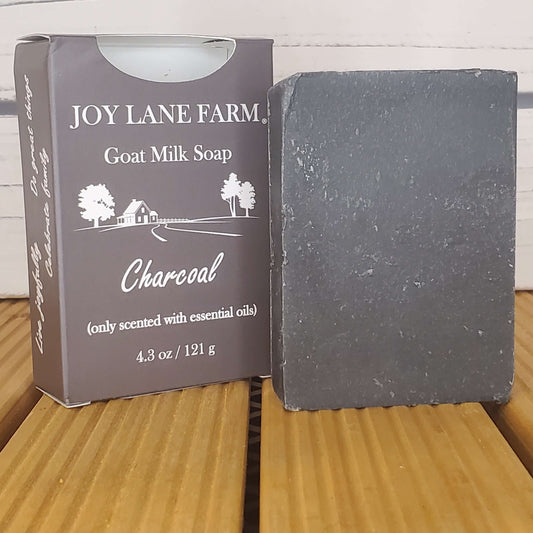 Charcoal Goat Milk Soap Bar Soap Joy Lane Farm