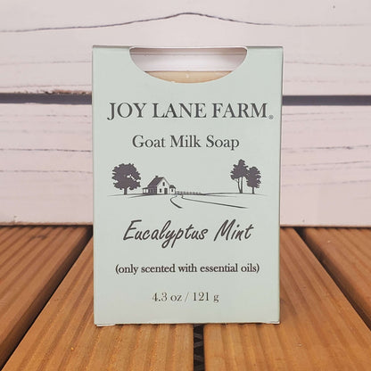 Eucalyptus Mint Goat Milk Soap Bar Soap Joy Lane Farm
