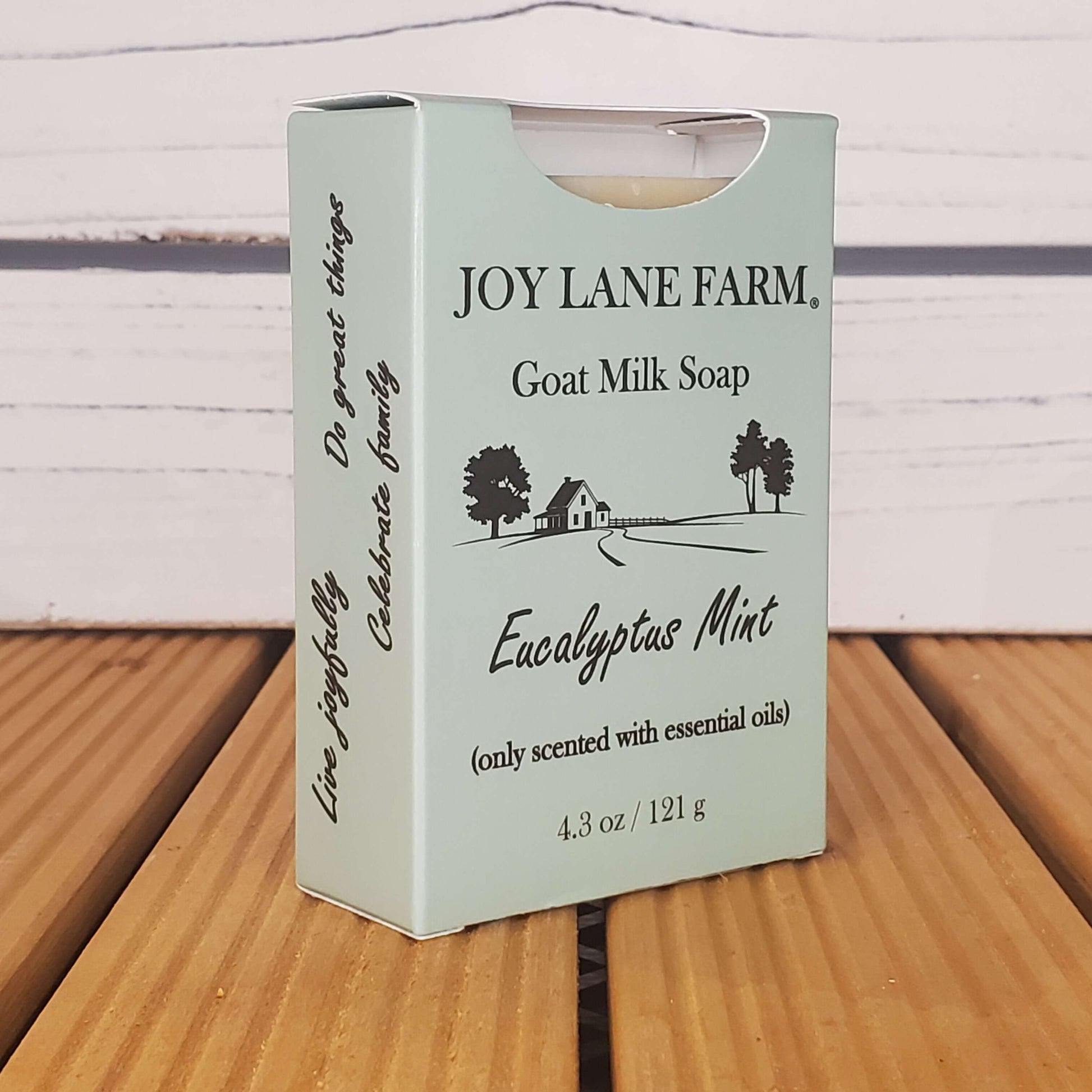 Eucalyptus Mint Goat Milk Soap Bar Soap Joy Lane Farm