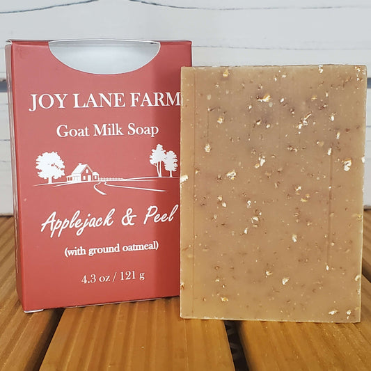 Applejack and Peel Goat Milk Soap Bar Soap Joy Lane Farm