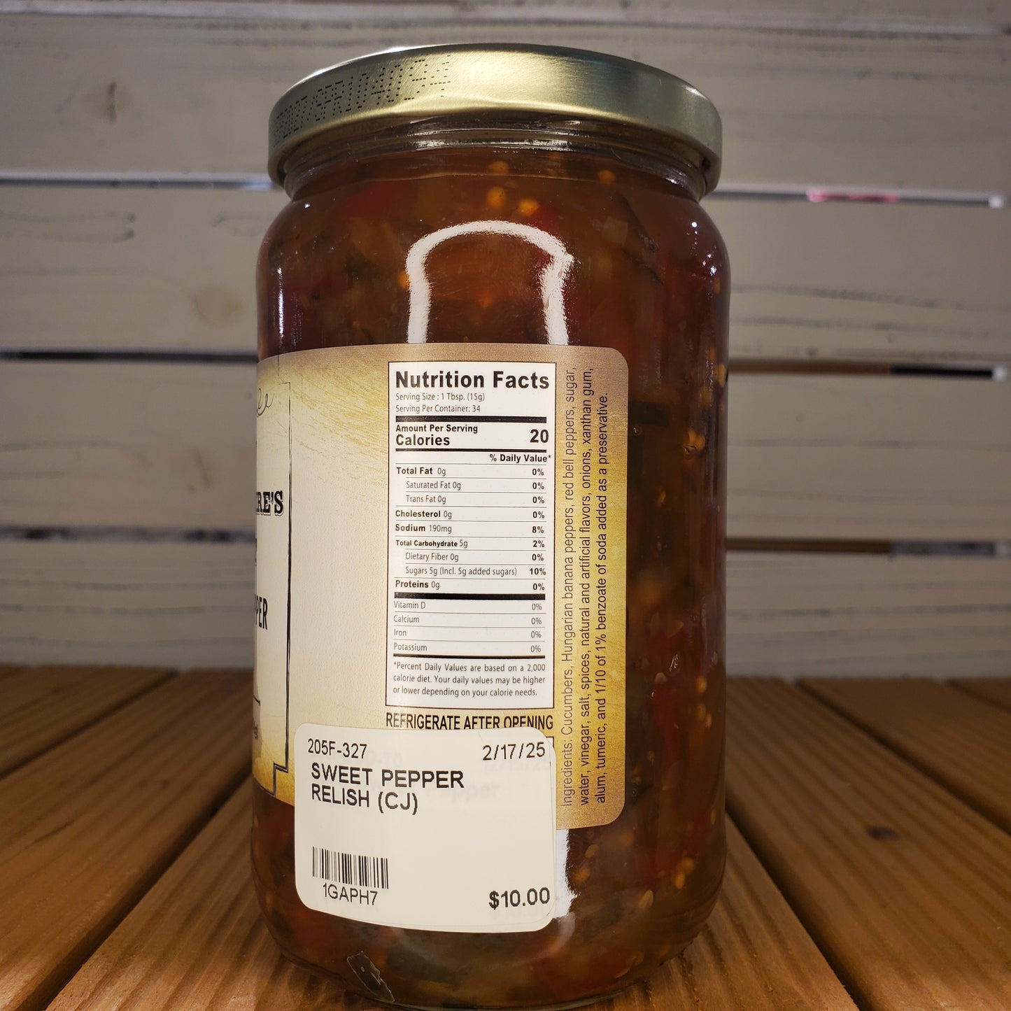 Sweet Pepper Relish