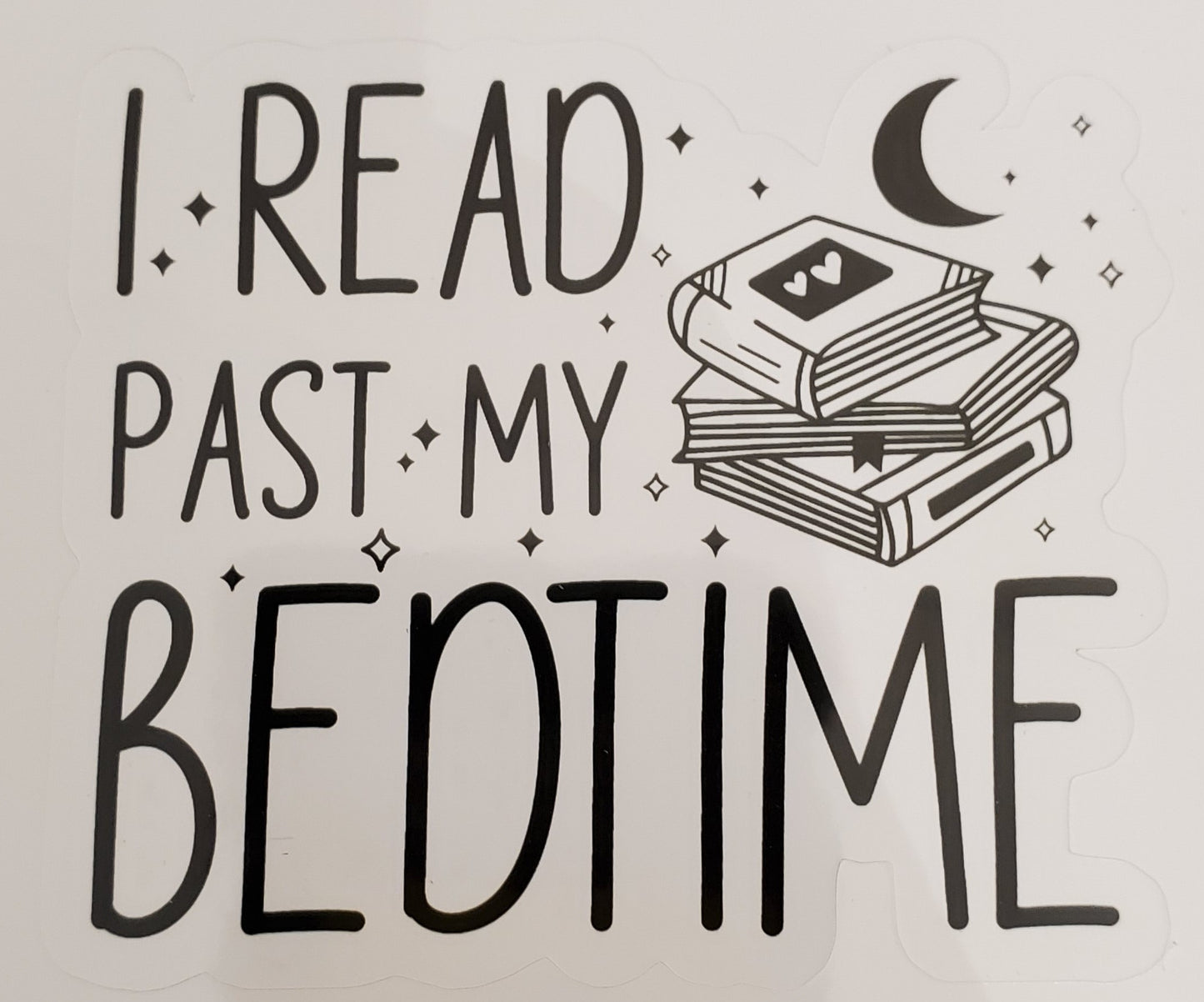 I Read Past My Bedtime Sticker