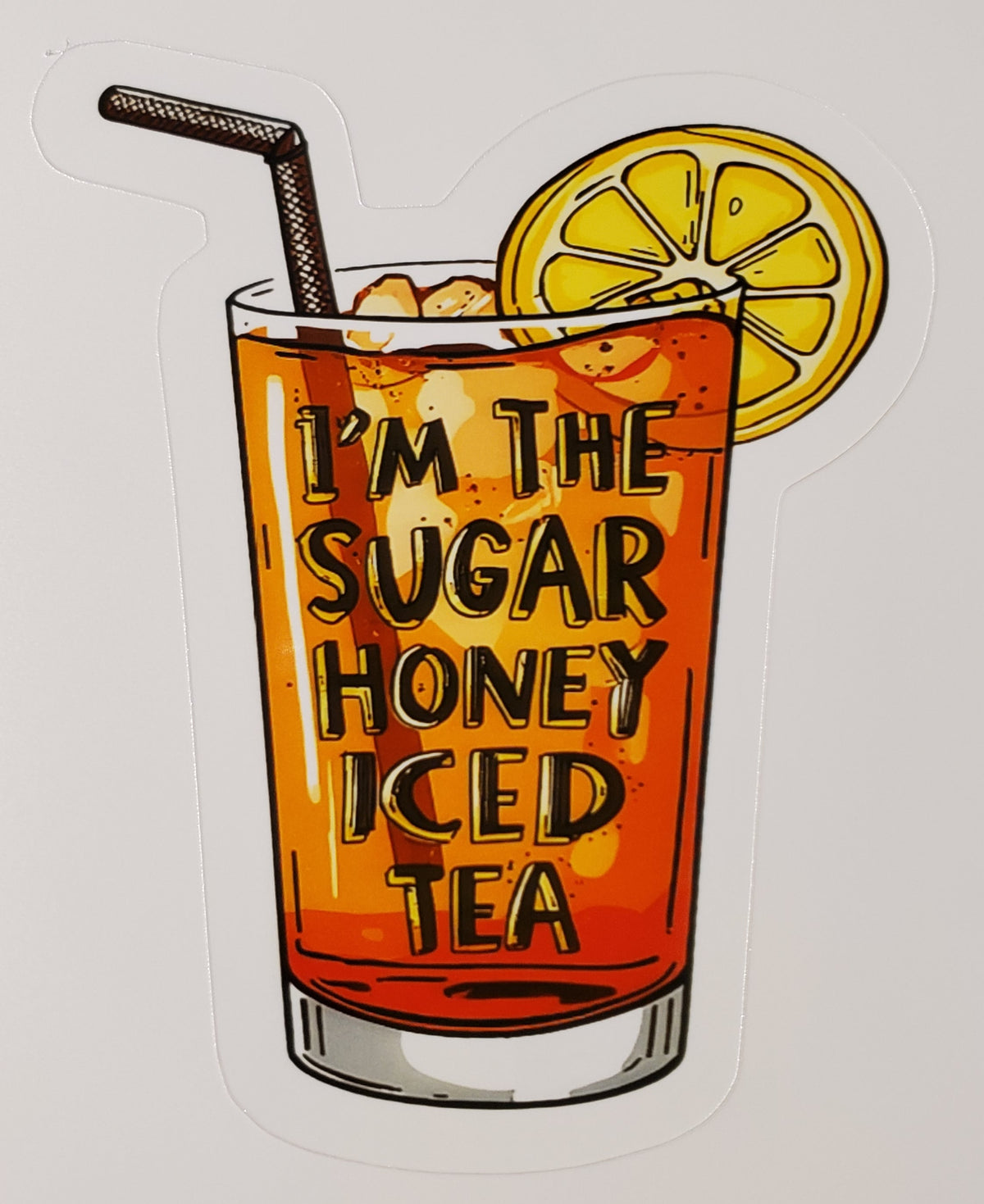 Sugar Honey Iced Tea Sticker