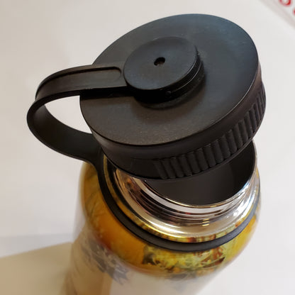 40oz Wide Mouth Sunflower Water Bottle