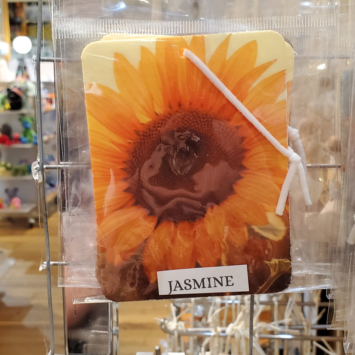 Sunflower Car Air Freshener – Jasmine Scented Hanging Car Freshener