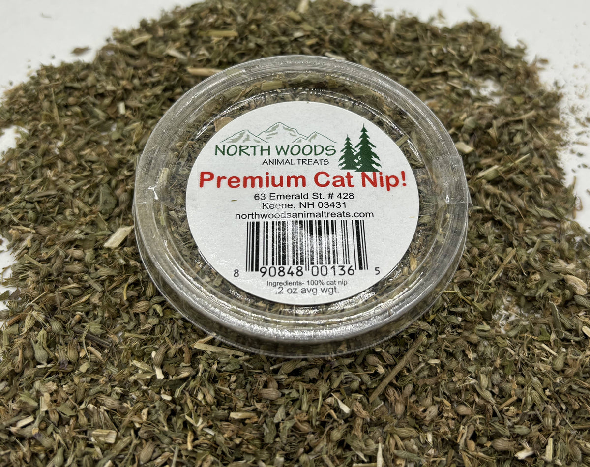 North Woods Animal Treats Premium Catnip – 2 oz