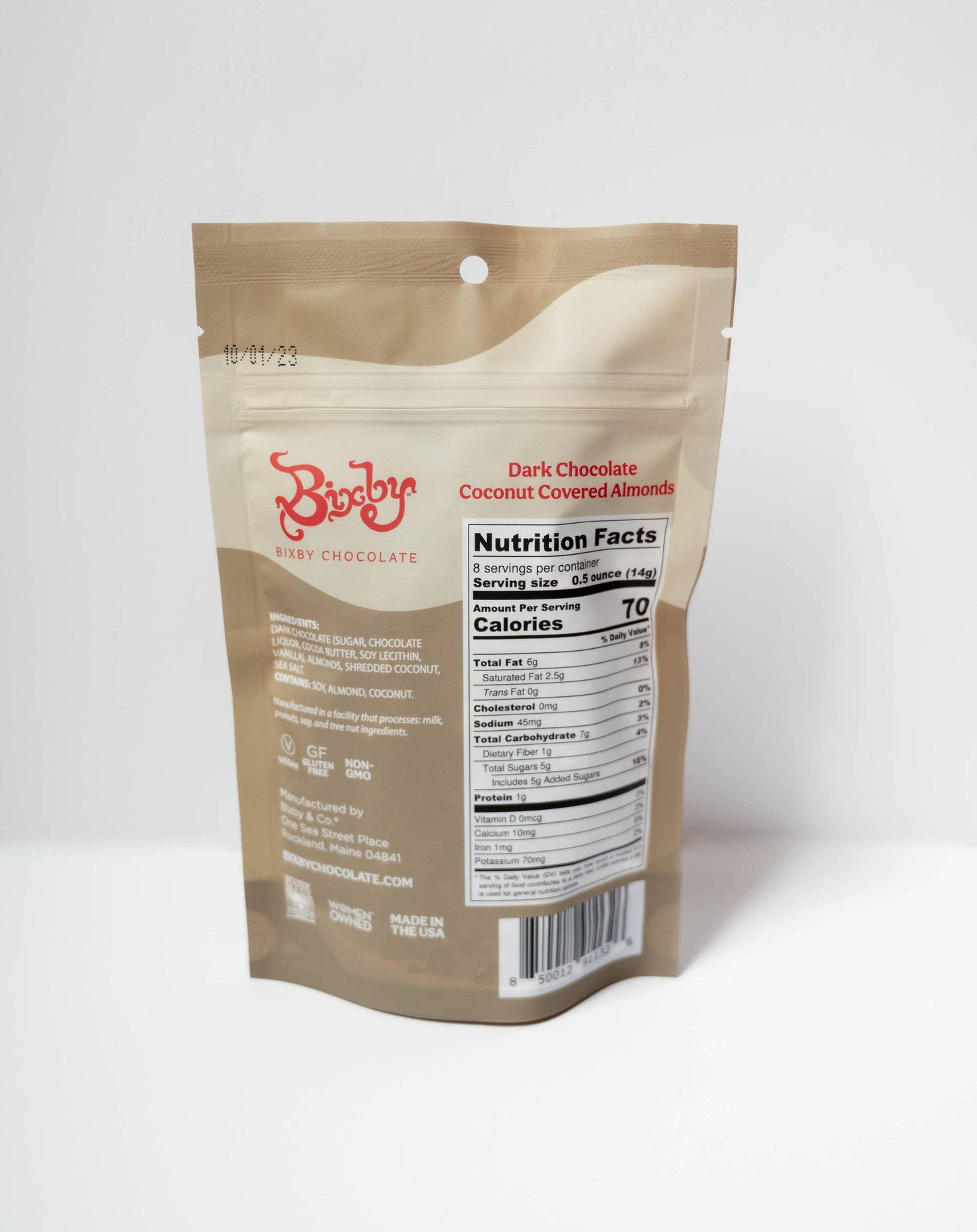 Dark Chocolate Covered Coconut Almonds