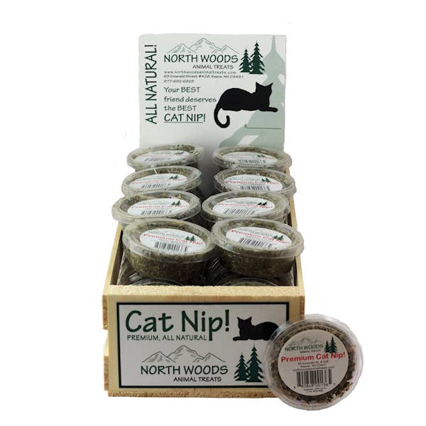 North Woods Animal Treats Premium Catnip – 2 oz