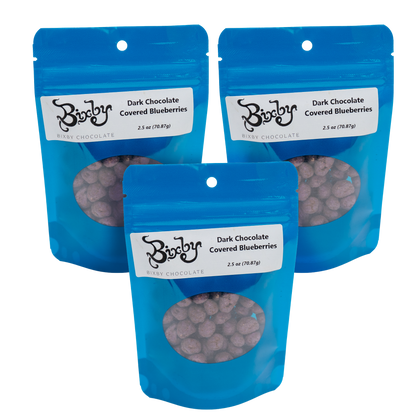 Dark Chocolate Covered Maine Blueberries