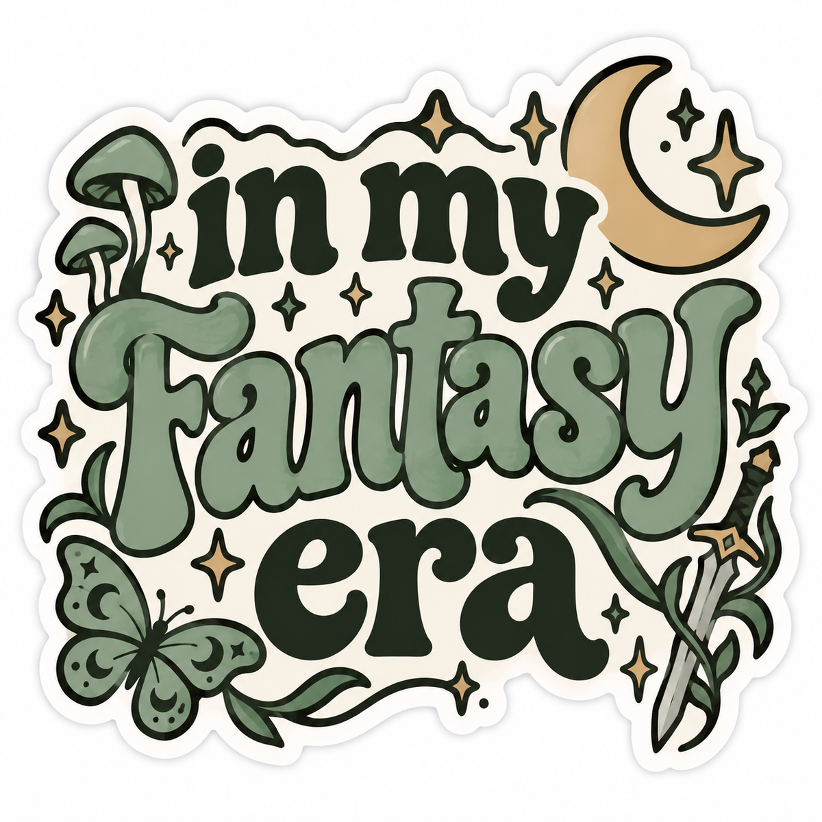 In My Fantasy Era Sticker