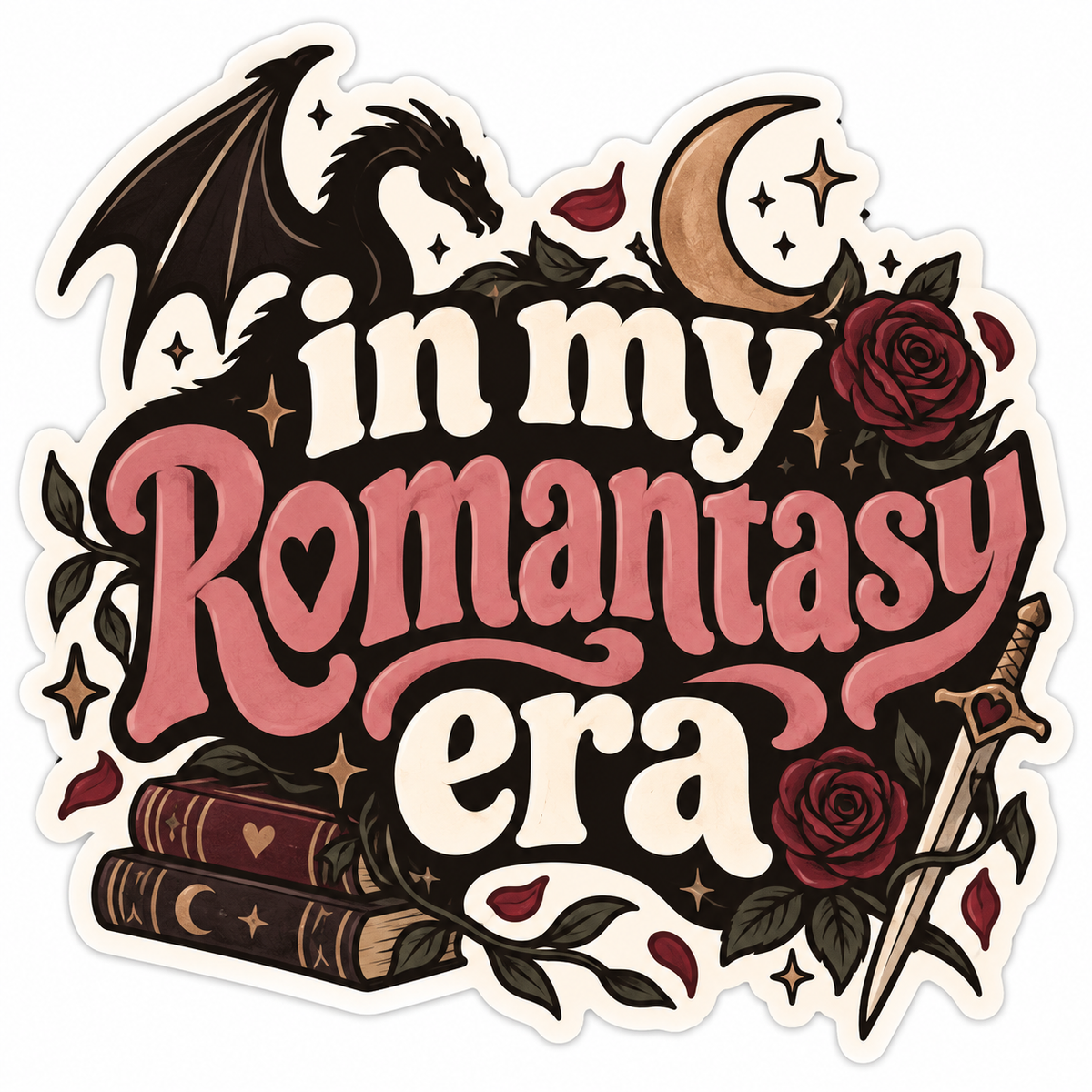 In My Romantasy Era Sticker
