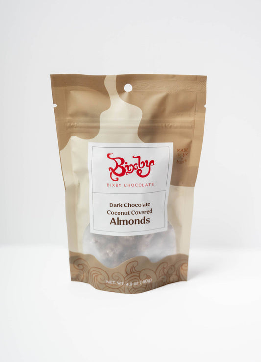 Dark Chocolate Covered Coconut Almonds