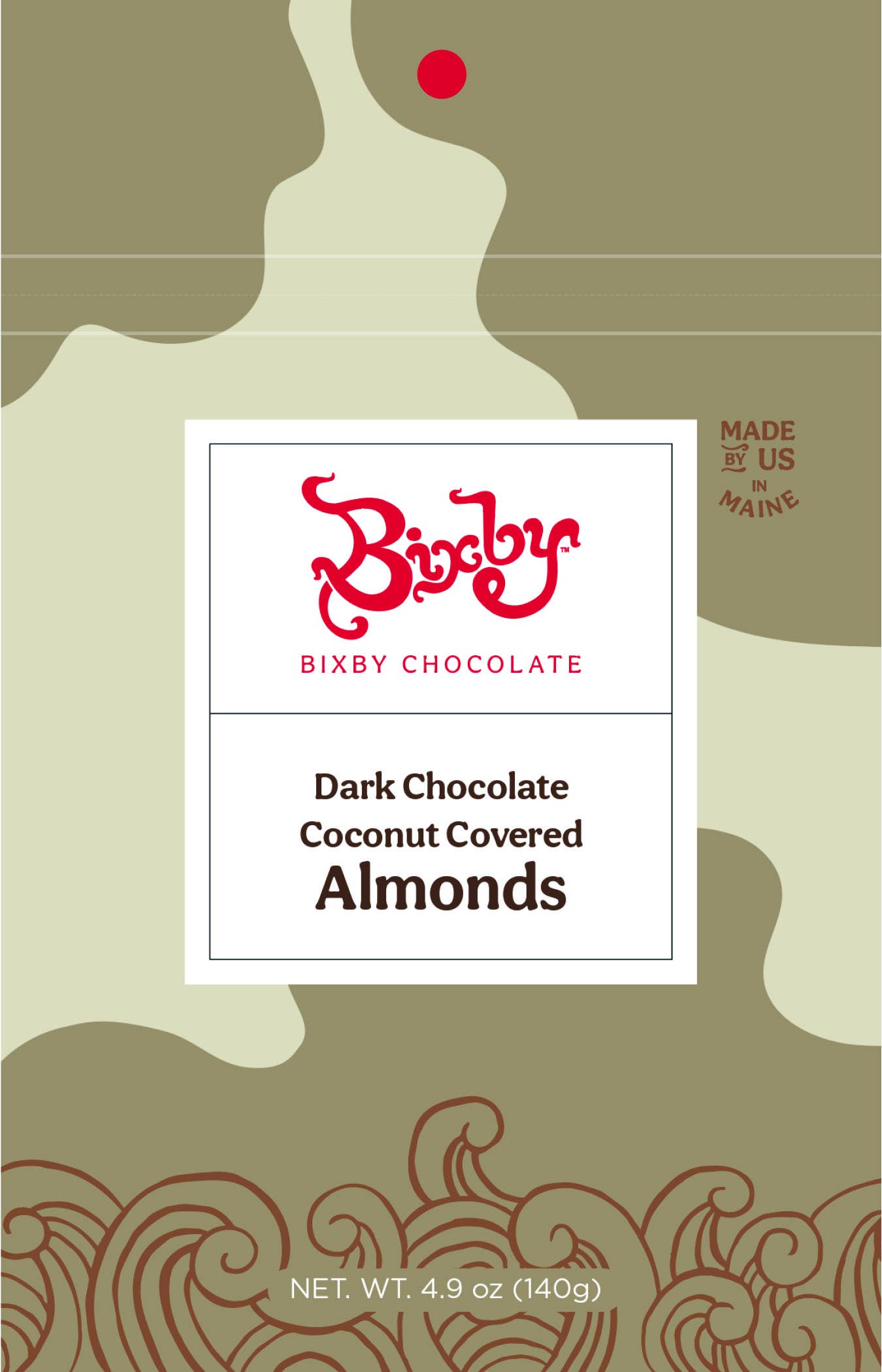 Dark Chocolate Covered Coconut Almonds