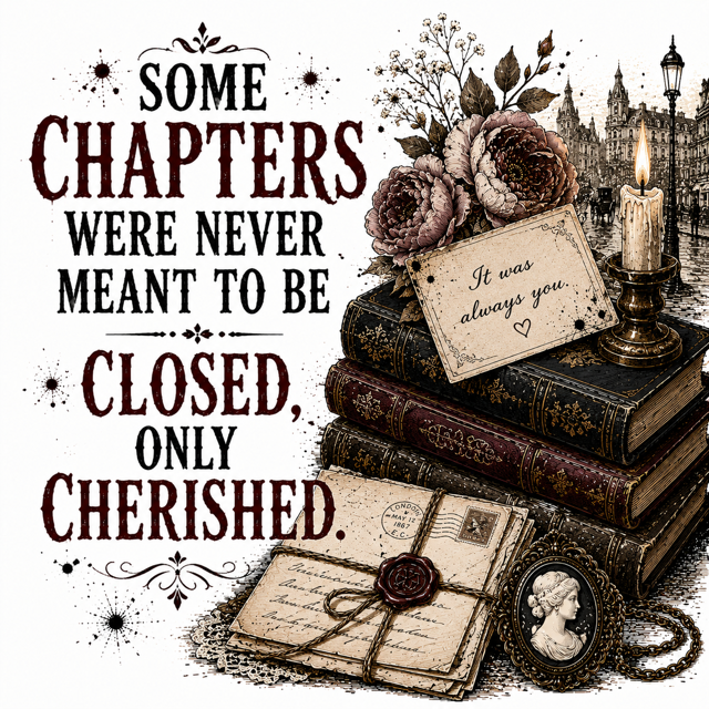 Some Chapters, Only Cherished Sticker