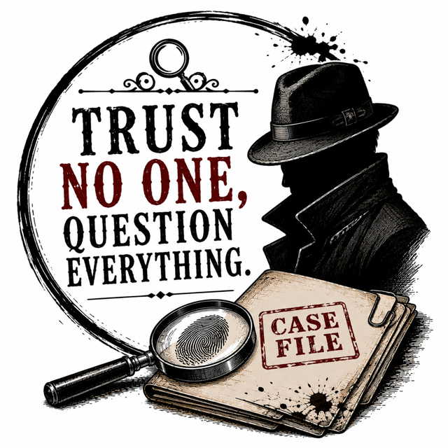 Trust No One Sticker