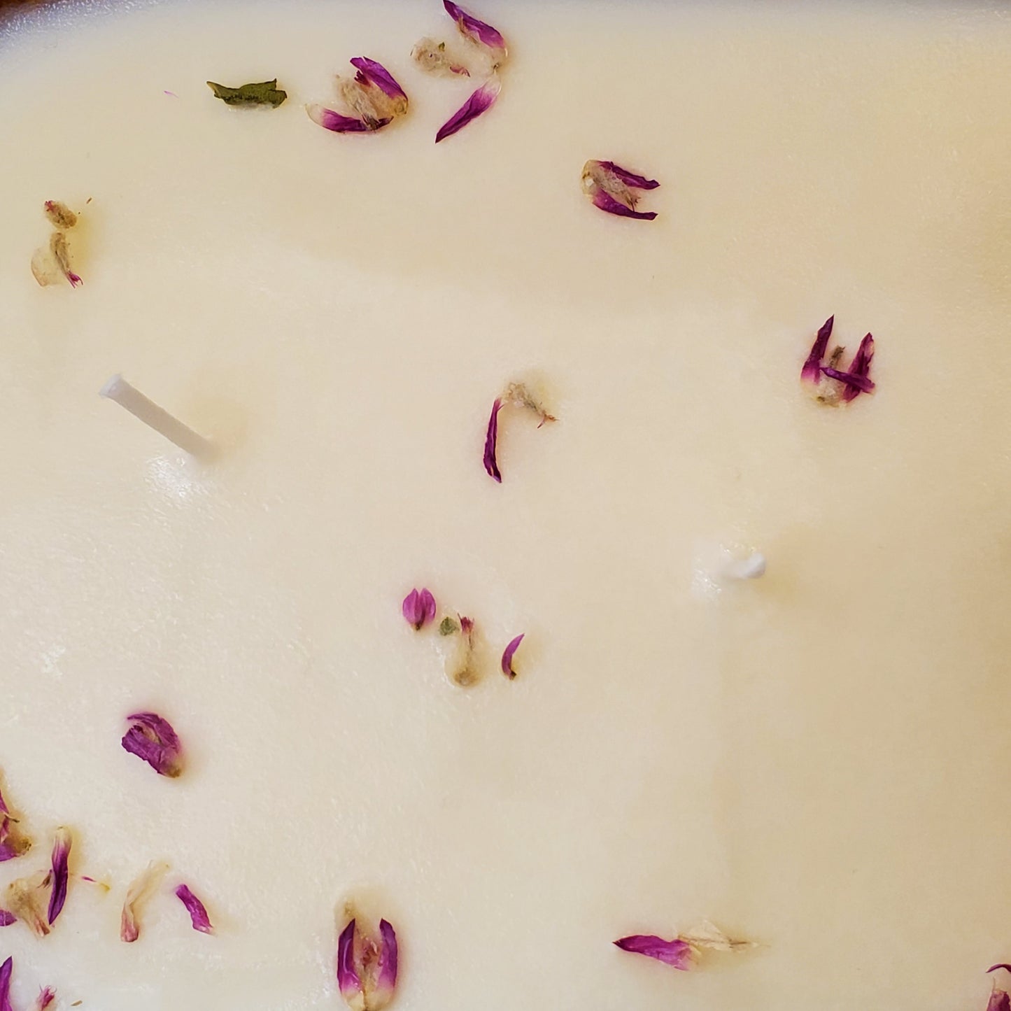 Lilac- Soy Wax Wooden Dough Bowl Candle